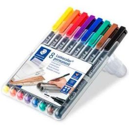 Estuche 8 Marcadores Lumocolor Permanente Punta Media 1Mm. Surtidos Staedtler 317 WP8 Precio: 17.5000001. SKU: B15LRJ8N7B