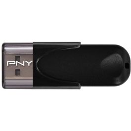 PNY Attaché 4 USB 2.0 64GB, Memoria USB Pendrive Negro, Lectura 25 MB/s Precio: 23.50000048. SKU: S55104832