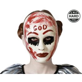 Mascara de Mujer Terrorifica Demoniaca con Arrugas y Dientes para Halloween Precio: 1.49999949. SKU: B18BY3N4VM