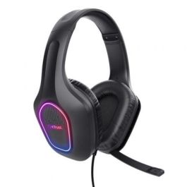 Trust Gaming GXT 416 Zirox Auriculares Gaming con Micrófono Jack 3.5mm & USB Negros Drivers 50mm Iluminación LED para PC, Switch, Móvil Trust Gaming GXT 416 Zirox Auriculares Gaming con Micrófono Jack 3.5mm & USB Negros Drivers 50mm Iluminación LED para PC, Switch, Móvil