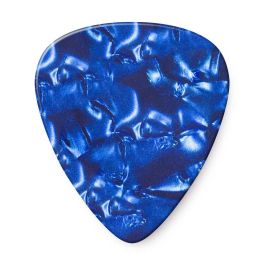 Pack 72 Púas Genuine Celluloid Classic Azul Perlado - Medium