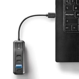 NGS PORT2.0 Hub USB 2.0 de 4 Puertos Compacto, Plug & Play, sin Alimentación Externa, Expansión Sencilla NGS PORT2.0 Hub USB 2.0 de 4 Puertos Compacto, Plug & Play, sin Alimentación Externa, Expansión Sencilla