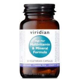 VIRIDIAN High Five Formula Multivit y Minerales 30 Cápsulas Veganas Precio: 14.9900003. SKU: B1C8F3P4B7