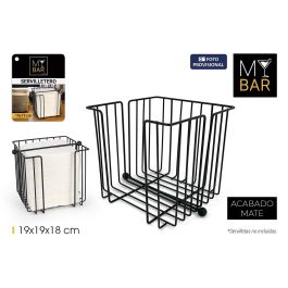 Servilletero de metal My Bar 19x19 cm (8 Unidades) Precio: 34.78999986. SKU: B17XQVSWEL