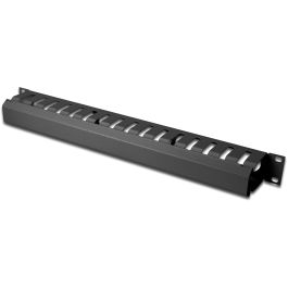 Digitus Panel de Gestión de Cables 1U con Placa Trasera Desmontable, Negro RAL 9005, para Racks 19'' y Servidores, Fácil Instalación Precio: 13.50000025. SKU: B18ZMA92W9