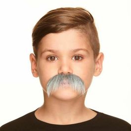 Bigote infantil canoso talla única Precio: 6.50000021. SKU: S2420721