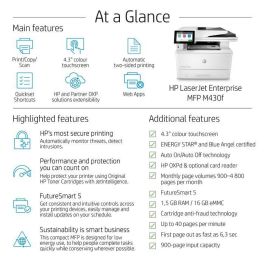 HP LaserJet Enterprise MFP M430f Impresora con Cartuchos HP JetIntelligence
