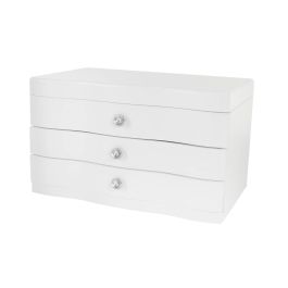 DKD Home Decor Joyero Romántico Blanco Gris 17 x 16 x 27 cm Precio: 33.4999995. SKU: B1BRHC6WD4