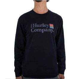 Sudadera con Capucha Hombre Hurley Ponzo Canyon Summer Negro