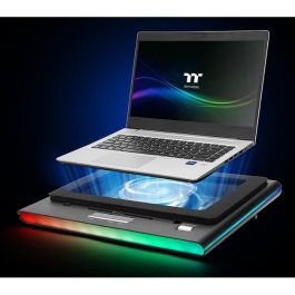 Thermaltake Massive EXTREME - Enfriador de Portátil USB con Ventilador de 12 cm, Control de Velocidad y 3500 RPM