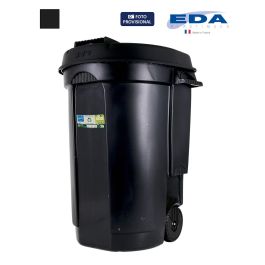 Eda Cubo Basura Con Ruedas 110 Lt, 58x81x58 cm (2 Unidades) Eda Cubo Basura Con Ruedas 110 Lt, 58x81x58 cm (2 Unidades)