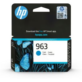 HP Nº 963 Tinta Cian para Officejet Pro 9010, 9012, 9015, 9016, 9019, 9020, 9022, 9025, 9014 All-in-One, 10,7 ml