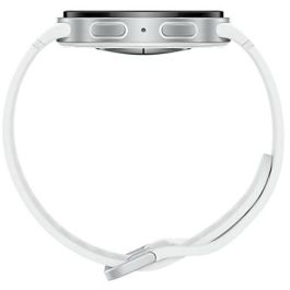 Samsung Galaxy Watch8 44mm Wi-Fi Smartwatch Plata con Correa Blanca, Pantalla AMOLED 1.5", 32GB, GPS