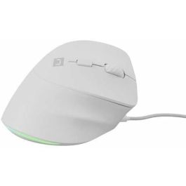 NATEC Crake 2 Pro Ratón Óptico 12800 DPI USB-A para Mano Derecha con 6 Botones, Iluminación RGB y Color Blanco NATEC Crake 2 Pro Ratón Óptico 12800 DPI USB-A para Mano Derecha con 6 Botones, Iluminación RGB y Color Blanco