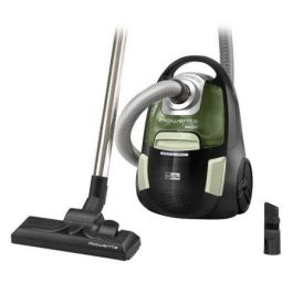 ASPIRADOR DE TRINEO SIN BOLSA ROWENTA RO2712 CITY SPACE CYCLONIC - 750W - DEPÓSITO 2.5L - NIVEL DE RUIDO 78DB - CABLE 5M - NEGRO/VERDE
