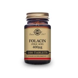 Solgar Ácido Fólico Folacin 400 µg 100 Comprimidos Precio: 8.5000003. SKU: B1JMAQDDKP
