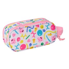 Safta Portatodo doble Peppa Pig 3D 21x8x6 cm