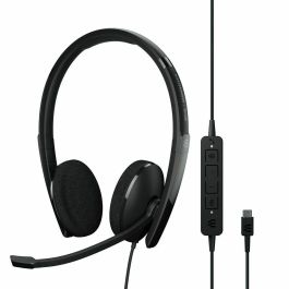 Auriculares con Micrófono Epos 1000905 Negro Auriculares con Micrófono Epos 1000905 Negro