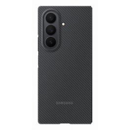 Samsung EF-XF966SBEGWW Funda Carbon Shield para Galaxy Fold7, Silicona, Negro – Protectora y Fácil Aplicación