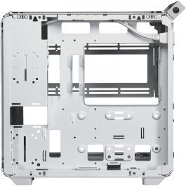 Cooler Master Qube 500 Flatpack Blanco - Caja PC Midi Tower ATX EATX ITX micro ATX con Ventana de Vidrio Templado