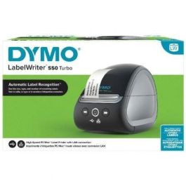 Dymo 2112723 Impresora Etiquetas LabelWriter 550 Turbo Térmica USB LAN Negra Reconocimiento Automático Alta Velocidad Dymo 2112723 Impresora Etiquetas LabelWriter 550 Turbo Térmica USB LAN Negra Reconocimiento Automático Alta Velocidad