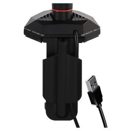 iiyama DSG3001C-R1 Soporte de Monitor para Escritorio, Ajuste de Altura, VESA 100x100/75x75, hasta 30", 9 kg, Negro y Rojo, con conector USB