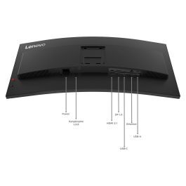 Lenovo Monitor ThinkVision T34WD-40 34" 3440x1440 Curved VA 120Hz USB-C Docking 96W