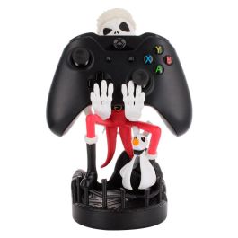 Cable Guy por EXQUISITE GAMING - Soporte Universal Santa Jack de Pesadilla Antes de Navidad Disney 20cm para Mandos/Móviles PlayStation/Xbox/iPhone