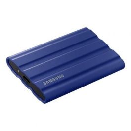 Samsung MU-PE1T0R/EU Disco Externo SSD Portable T7 Shield 1TB USB 3.2 Gen 2 Azul - Robusto, IP65, 1050 MB/s