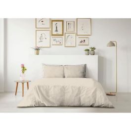 LOVELY HOME JUEGO NÓRDICO - 240x260 cm - 100% ALGODÓN - BEIGE CREMA