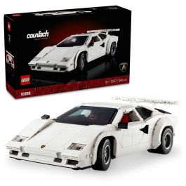 LEGO Icons Lamborghini Countach 5000 Quattrovalvole 10318 - Juego de Construcción de 1506 Piezas para Adultos