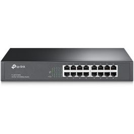 TP-Link TL-SF1016DS Switch no gestionado, 16 puertos Fast Ethernet 10/100 Mbps, montaje en rack 1U, sin ventilador Precio: 67.99164603. SKU: B18CETVPZF