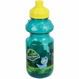 Fun House 006322 Juego de Vajilla Infantil Jurassic con Vaso, Plato Hondo, Plato Llano, Cubiertos, Botella y Caja para Merienda