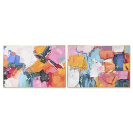 Cuadro Urban DKD Home Decor Multicolor 3.5 x 82.5 x 122.5 cm (2 Unidades) Precio: 203.49999978. SKU: B1A5MN8TFA
