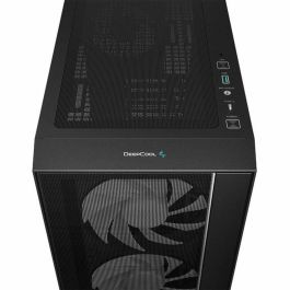 Caja para PC - DEEPCOOL - MATREXX 55 V4 Mesh C - Torre media - ATX - Vidrio templado - Frontal de malla - ARGB - Negro