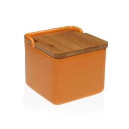 Salero con Tapa Versa Naranja Cerámica 12,2 x 11,5 x 12,2 cm Precio: 6.89000015. SKU: B1B2BM88MA