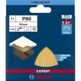 Bosch C470.93mm.K8 0. 5x EXPERT – Hoja lijadora para madera, 93 mm, 5 unidades