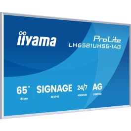 IIYAMA LH6581UHSG-1AG 163.9cm 4K Ultra HD 3840x2160 VA 24/7 2xHDMI 2xUSB USB-C