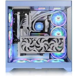 Thermaltake CTE E600 MX Midi Tower PC Azul Vidrio templado
