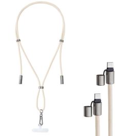 Cable USB-C a USB-C INTENSO 7991001 Beige