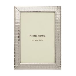 Marco Foto 15X20 Chic DKD Home Decor Plateado 2 x 22 x 17 cm