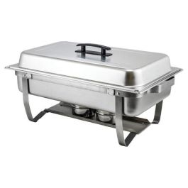 WINCO - WC-C4080 - Chafing dish GN 1/1 rectangular con tapa y dos soportes para combustible. Precio: 160.99000027. SKU: B1CNNVSAWP