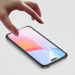 4smarts Second Glass Protector de pantalla para iPhone 16 con marco de montaje