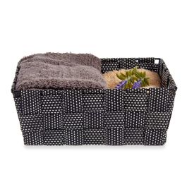 Cesta de tela Kipit negra, 21x18x8 cm, 1.7 l, sin asas (24 Unidades) Cesta de tela Kipit negra, 21x18x8 cm, 1.7 l, sin asas (24 Unidades)