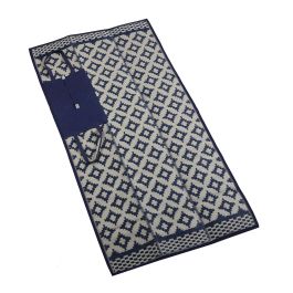 Alfombra Picnic Rombos Azules Versa 90X1CM (2 Unidades) Alfombra Picnic Rombos Azules Versa 90X1CM (2 Unidades)