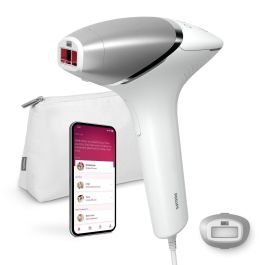 Philips BRI940/00 Depiladora Láser e IPL blanco/gris. Dispositivo de luz pulsada intensa para reducción de vello permanente.