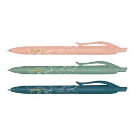 Boligrafo Milan Retractil P1 Serie Lava Tinta Azul Caja De 3 10 unidades Precio: 67.78999953. SKU: B152GE5ETE