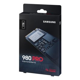 Samsung 980 PRO 1 TB M.2 2280 NVMe SSD PCIe Gen 4.0 x4 V-NAND MLC NVMe 1.3c - 7000 MB/s Lectura para Gaming y Profesionales