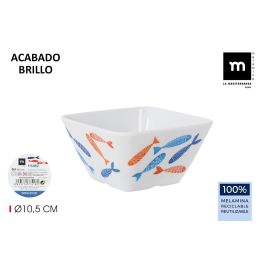 La Mediterranea Bol de Melamina Brillo Colección Fisher 10 cm x 5 cm x 10 cm (36 Unidades) Precio: 40.94999975. SKU: B17C93QBFQ
