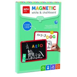 APLI KIDS 19112 Pizarra Magnética Doble Cara, Blanca para Rotuladores y Negra para Tizas, para Niños +3 años Precio: 12.79000008. SKU: B1KJ4Z7DFX